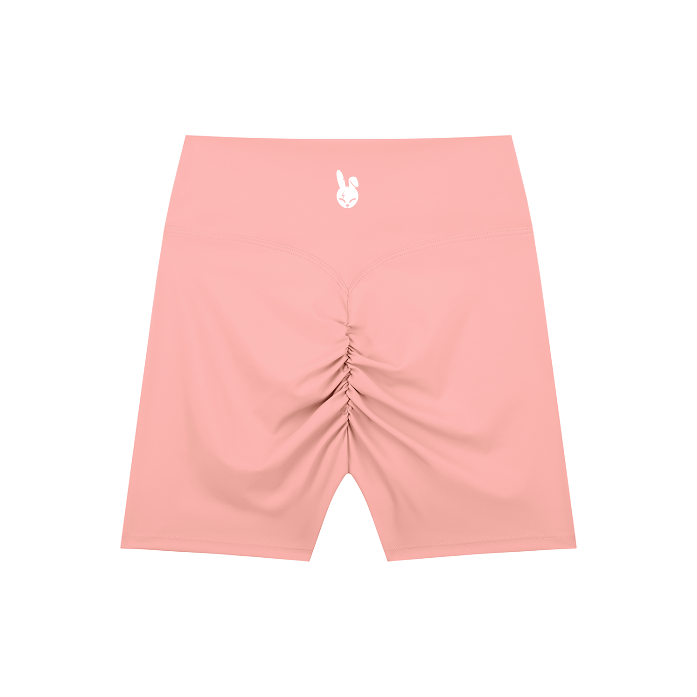 High-Waisted Blend Biker Shorts - LIGHT LOGO