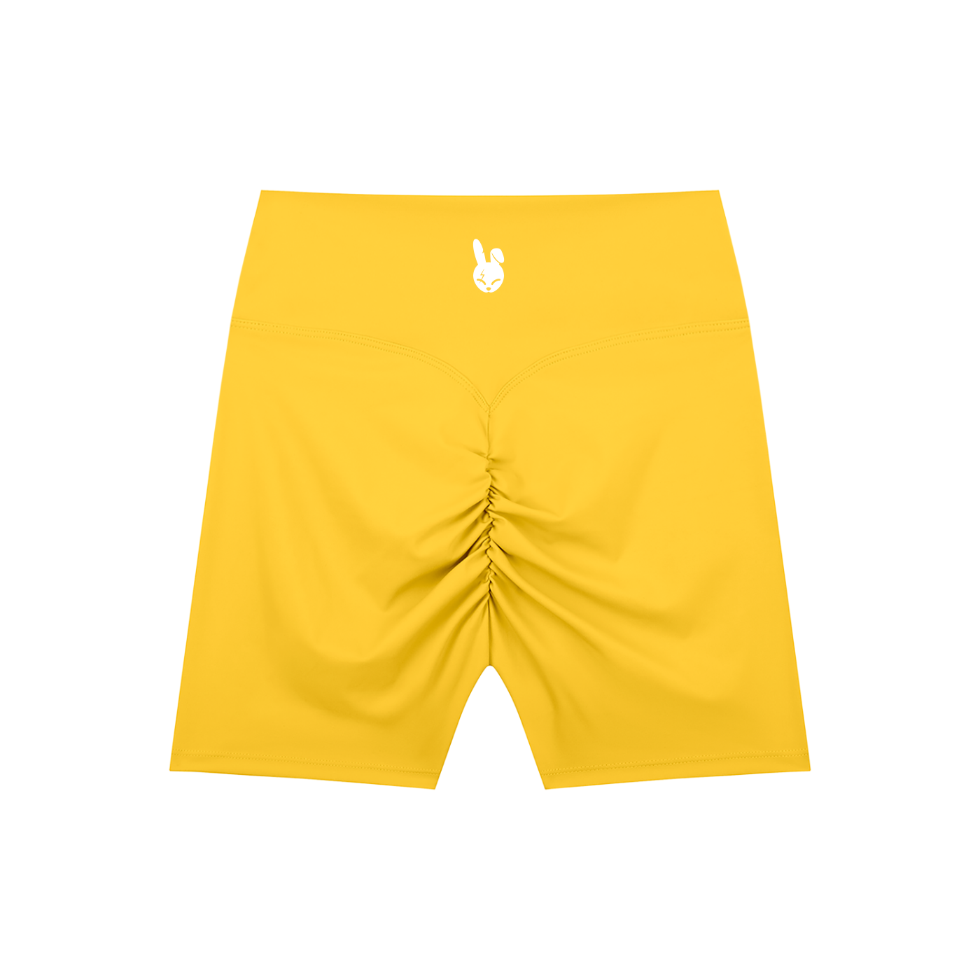 High-Waisted Blend Biker Shorts - LIGHT LOGO