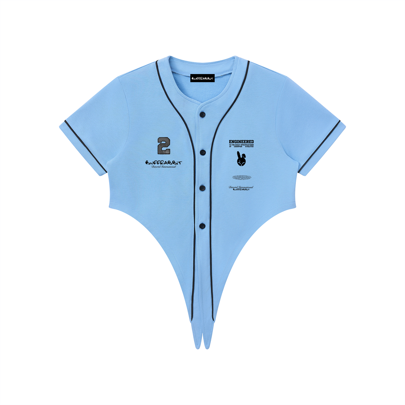 BR Woman's Crop-Tie Jersey