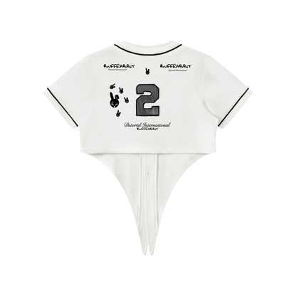 BR Woman's Crop-Tie Jersey
