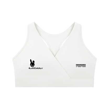 Women's Crossover V-Neck Sports Bra