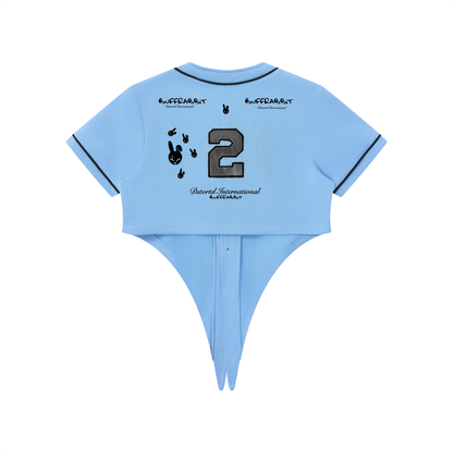 BR Woman's Crop-Tie Jersey
