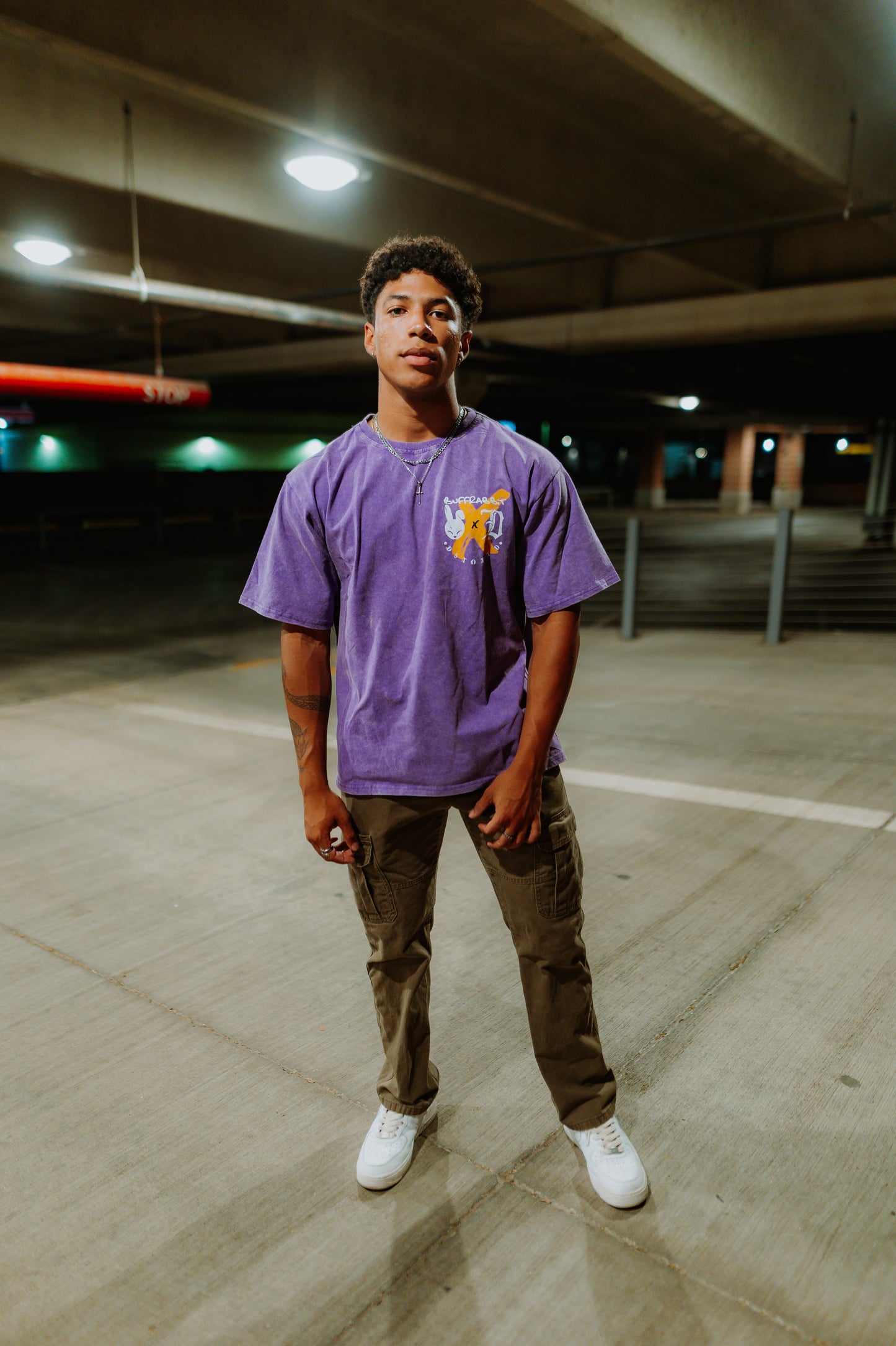 V1 BR || “SpaceDusk” Acid-Washed Vintage Style Tee (DTG) || 250g | Oversized | Unisex  || Sold Out