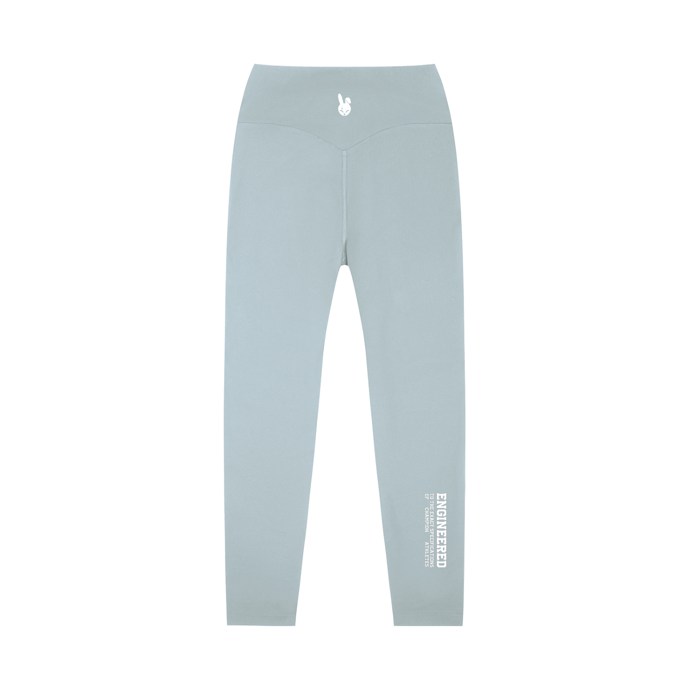 High-Waisted Yoga Leggings - LIGHT LOGO
