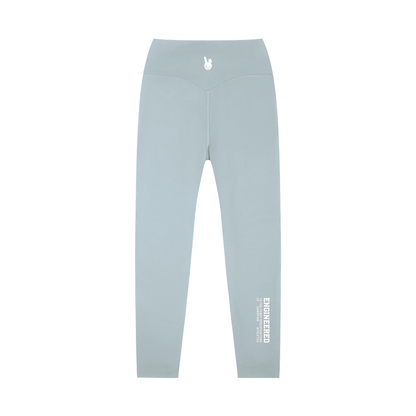 High-Waisted Yoga Leggings - LIGHT LOGO