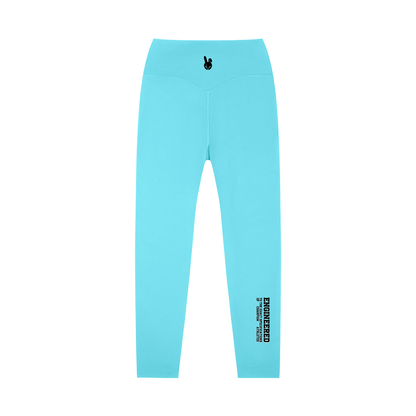 High-Waisted Yoga Leggings - DARK LOGO