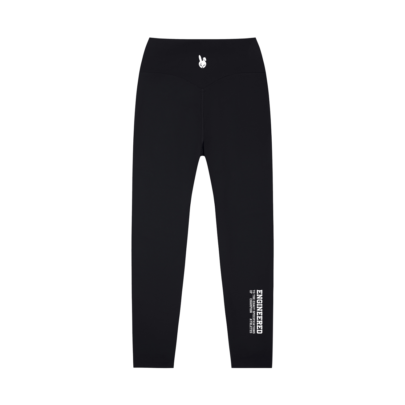 High-Waisted Yoga Leggings - LIGHT LOGO