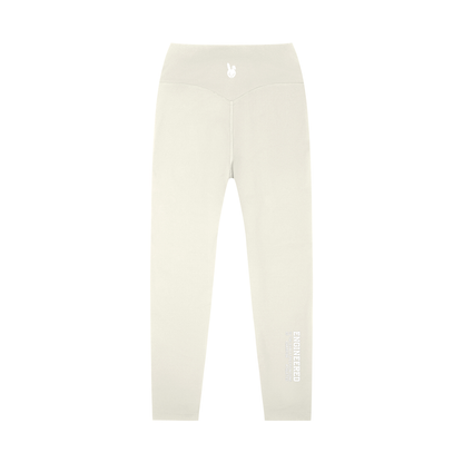High-Waisted Yoga Leggings - LIGHT LOGO