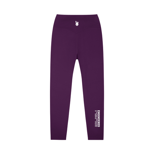 High-Waisted Yoga Leggings - LIGHT LOGO