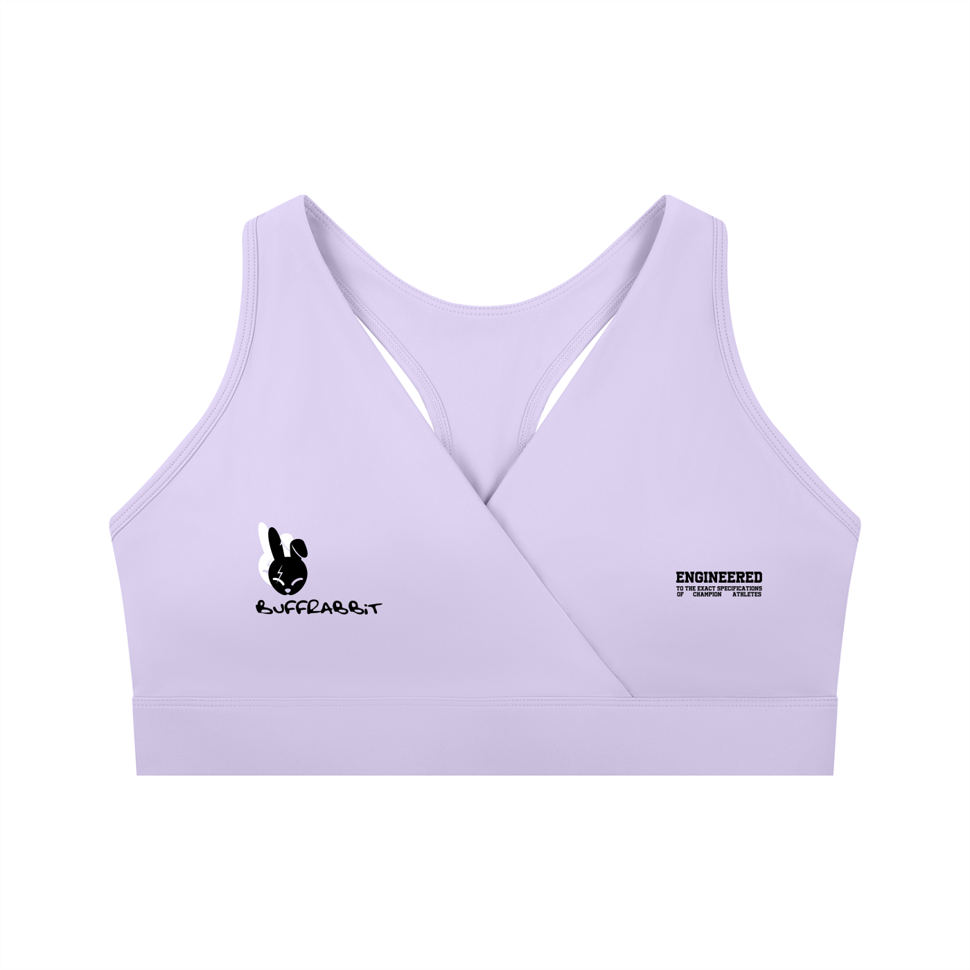Women's Crossover V-Neck Sports Bra