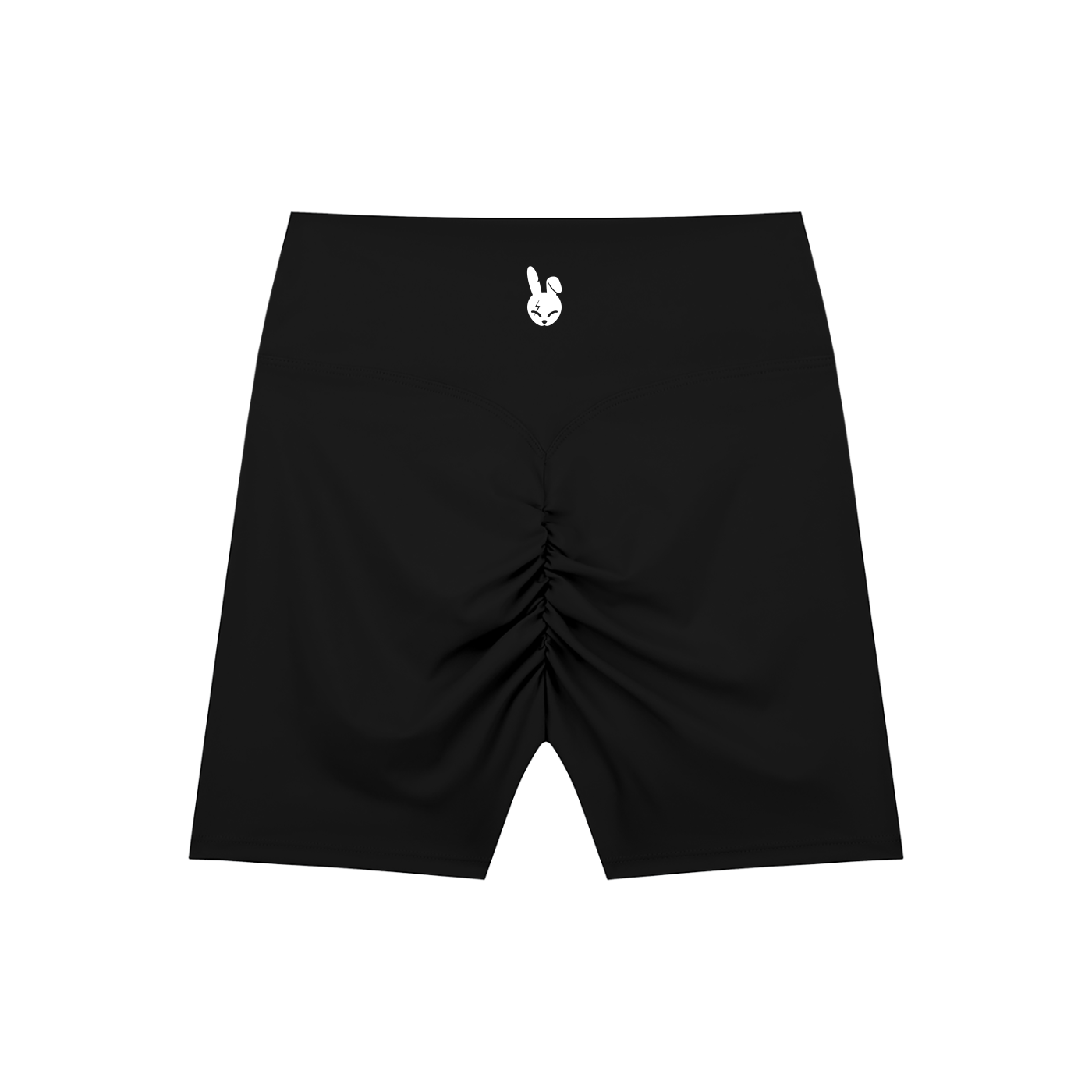 High-Waisted Blend Biker Shorts - LIGHT LOGO