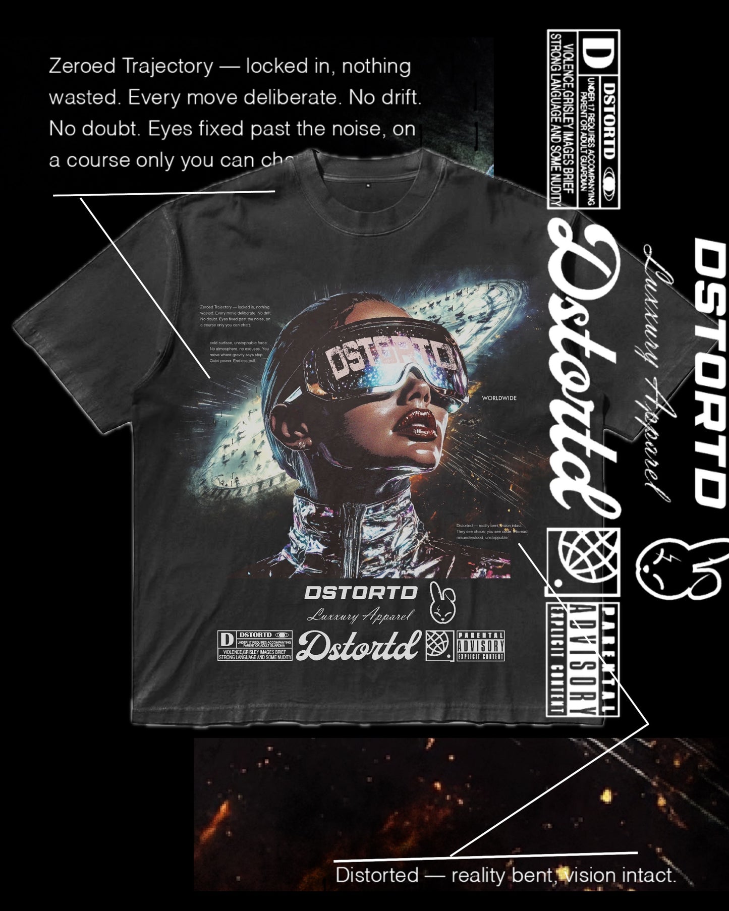 BR “SPACEDUSK” Tee