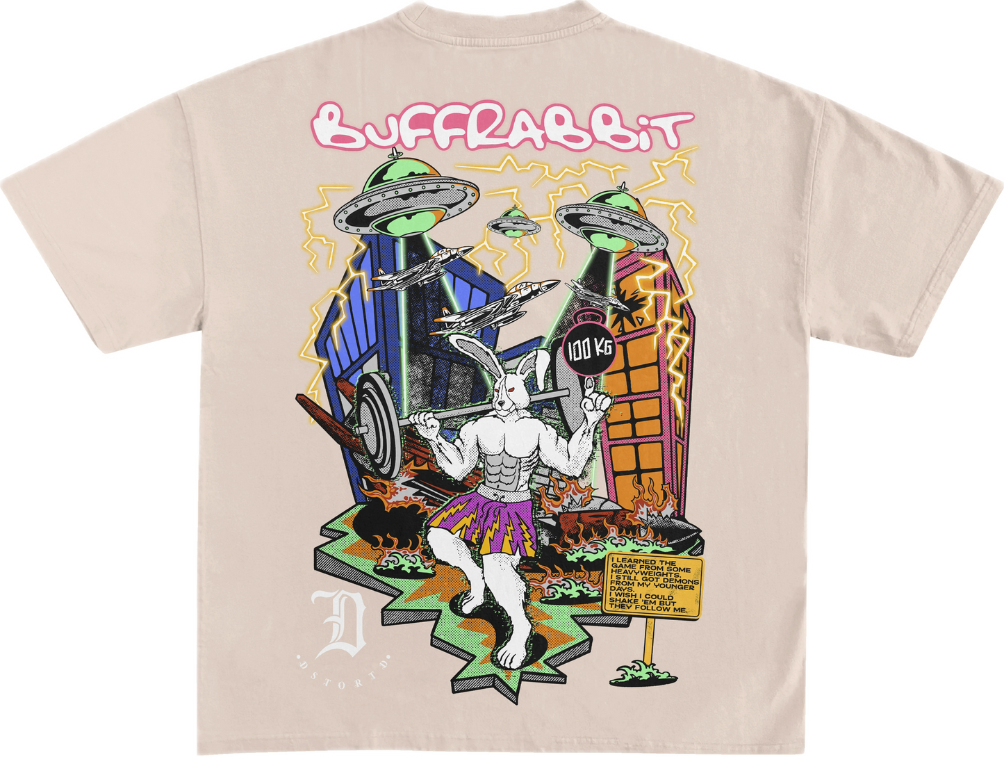 V2 BR || “SpaceDusk” Acid-Washed Vintage Style Tee (DTG) || 250g | Oversized | Unisex  || Sold Out