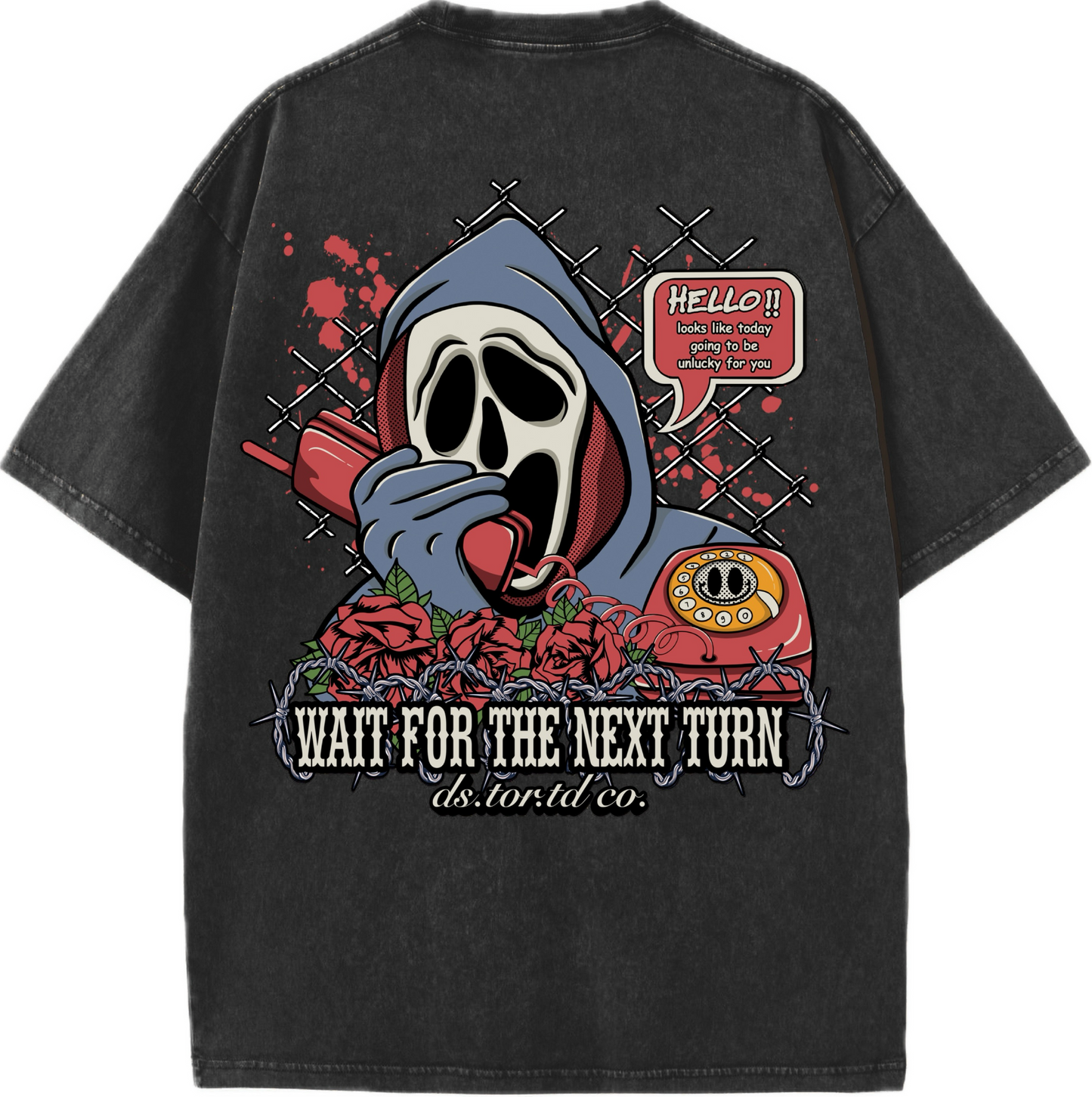 V1 GHOSTEFACE V1 Vintage Tee