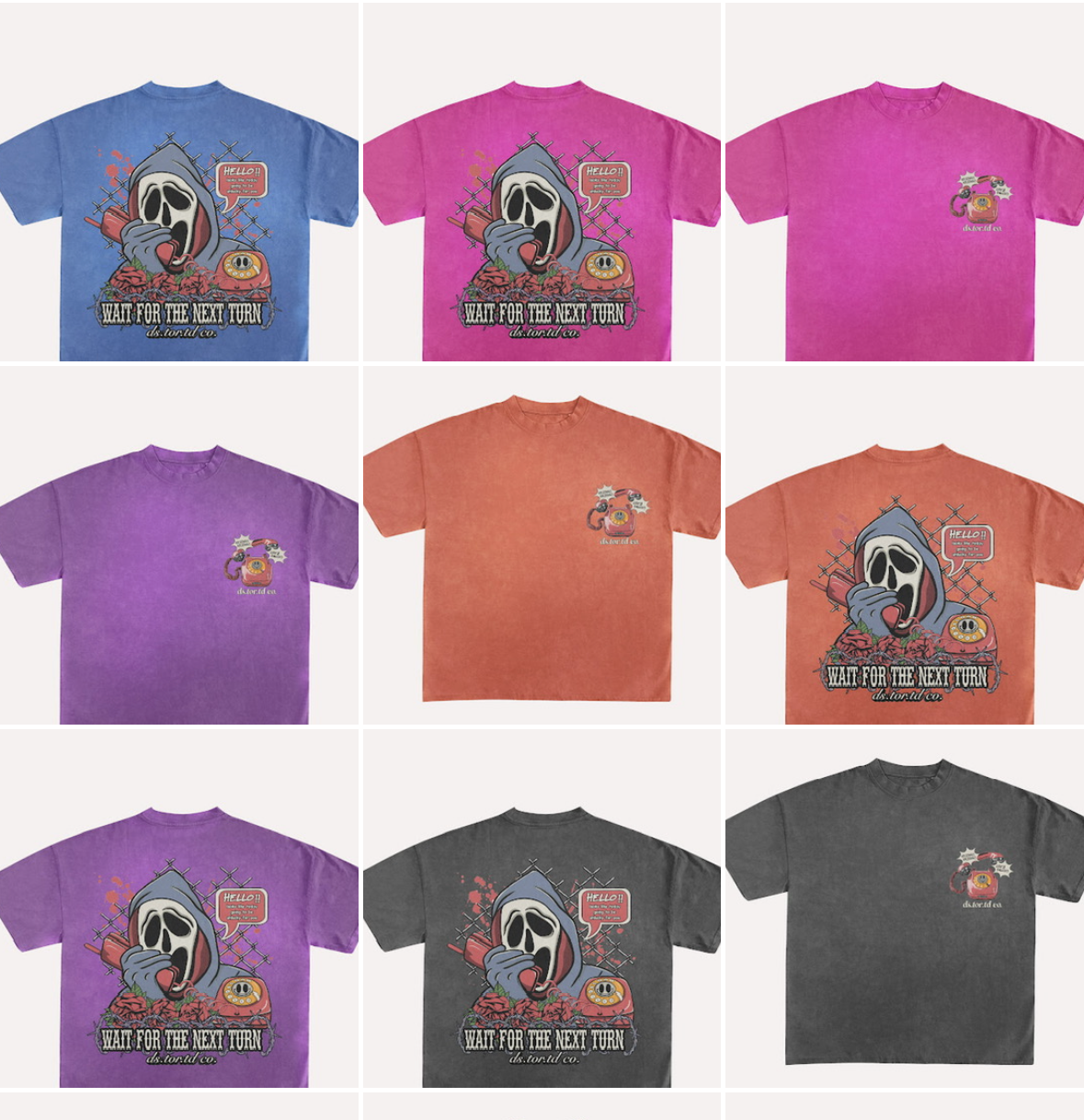 V1 GHOSTEFACE V1 Vintage Tee