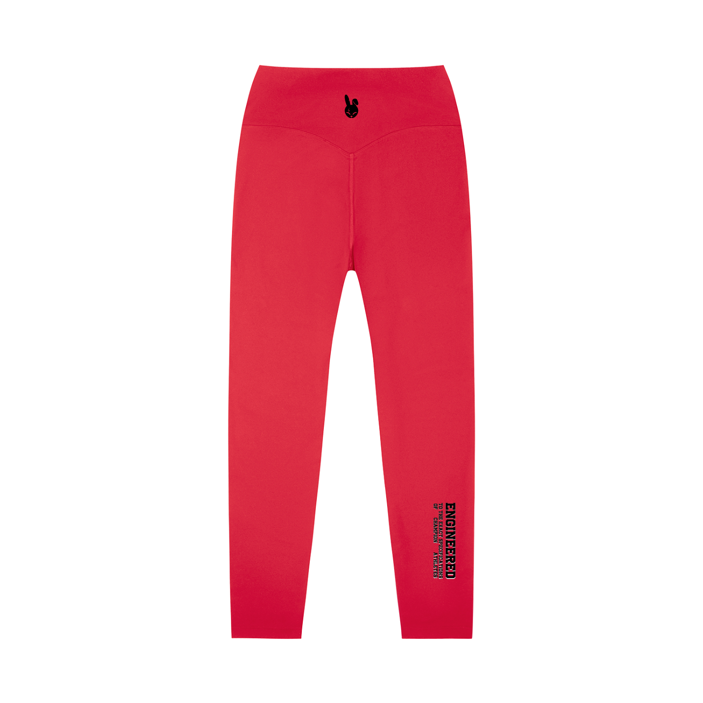 High-Waisted Yoga Leggings - DARK LOGO