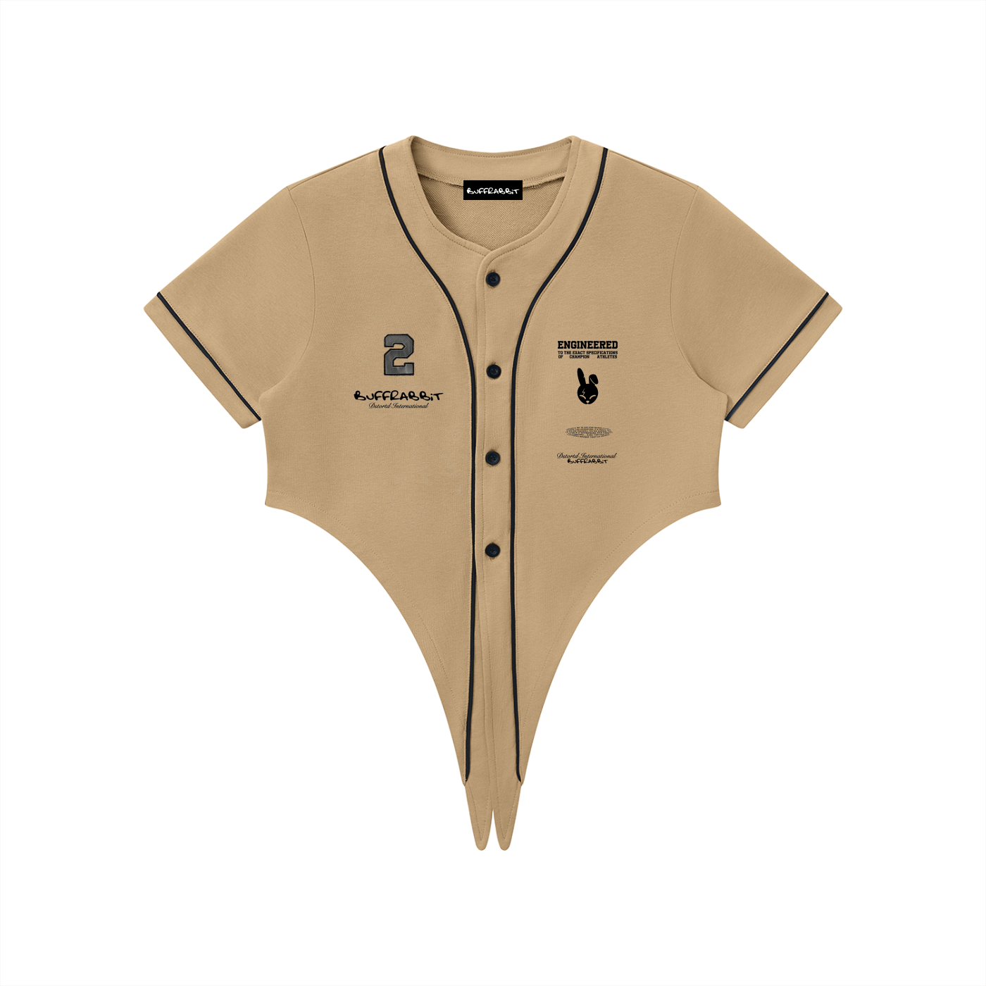 BR Woman's Crop-Tie Jersey