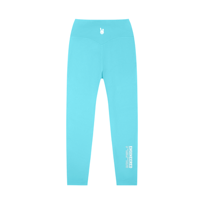 High-Waisted Yoga Leggings - LIGHT LOGO