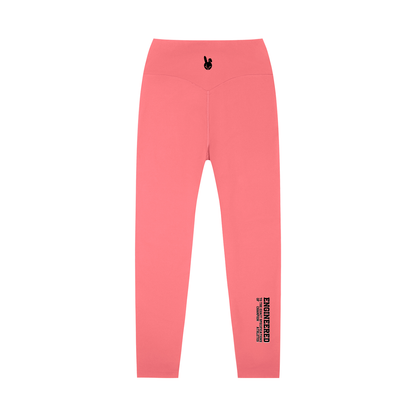 High-Waisted Yoga Leggings - DARK LOGO