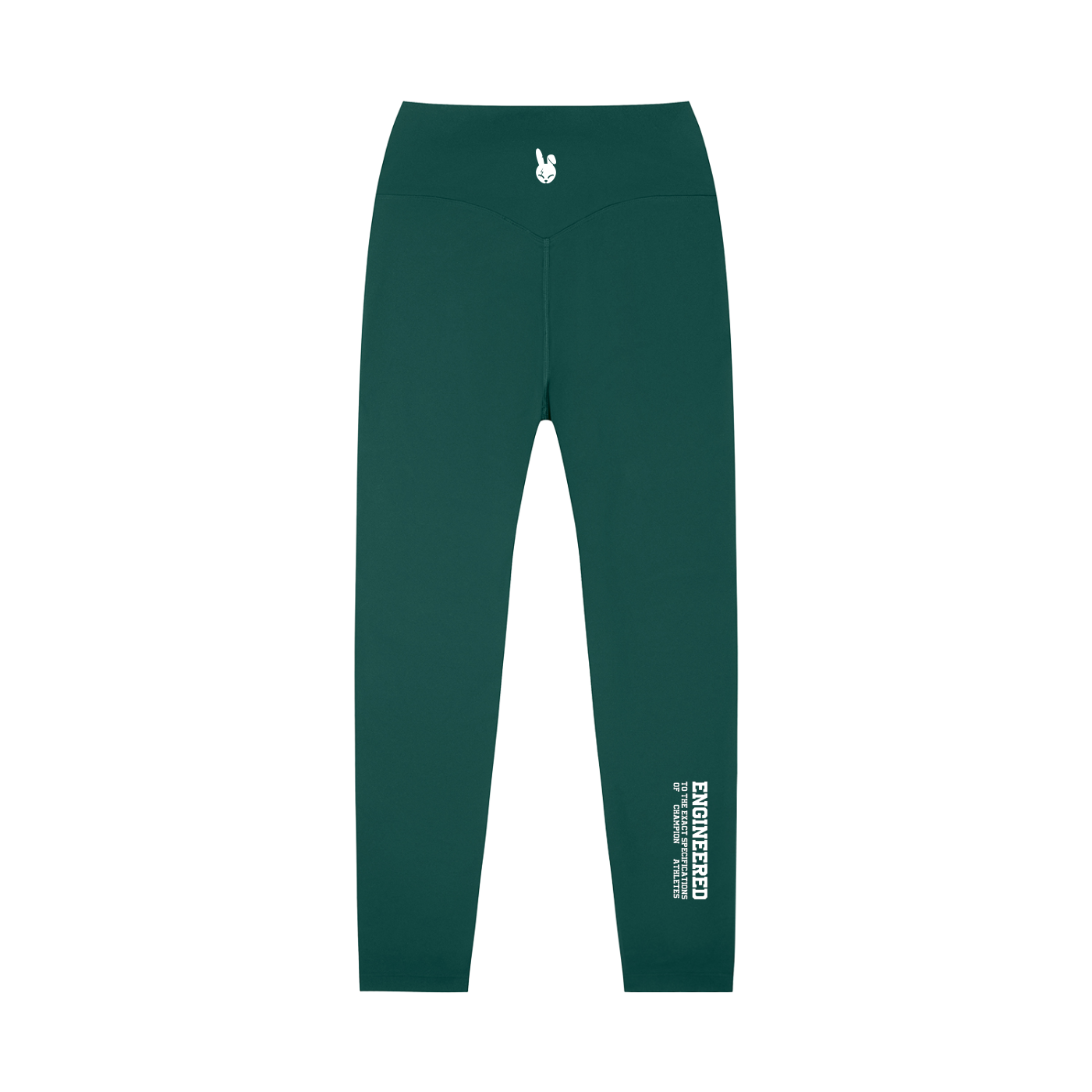 High-Waisted Yoga Leggings - LIGHT LOGO