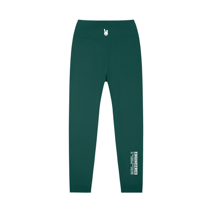 High-Waisted Yoga Leggings - LIGHT LOGO