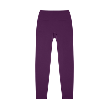 High-Waisted Yoga Leggings - LIGHT LOGO