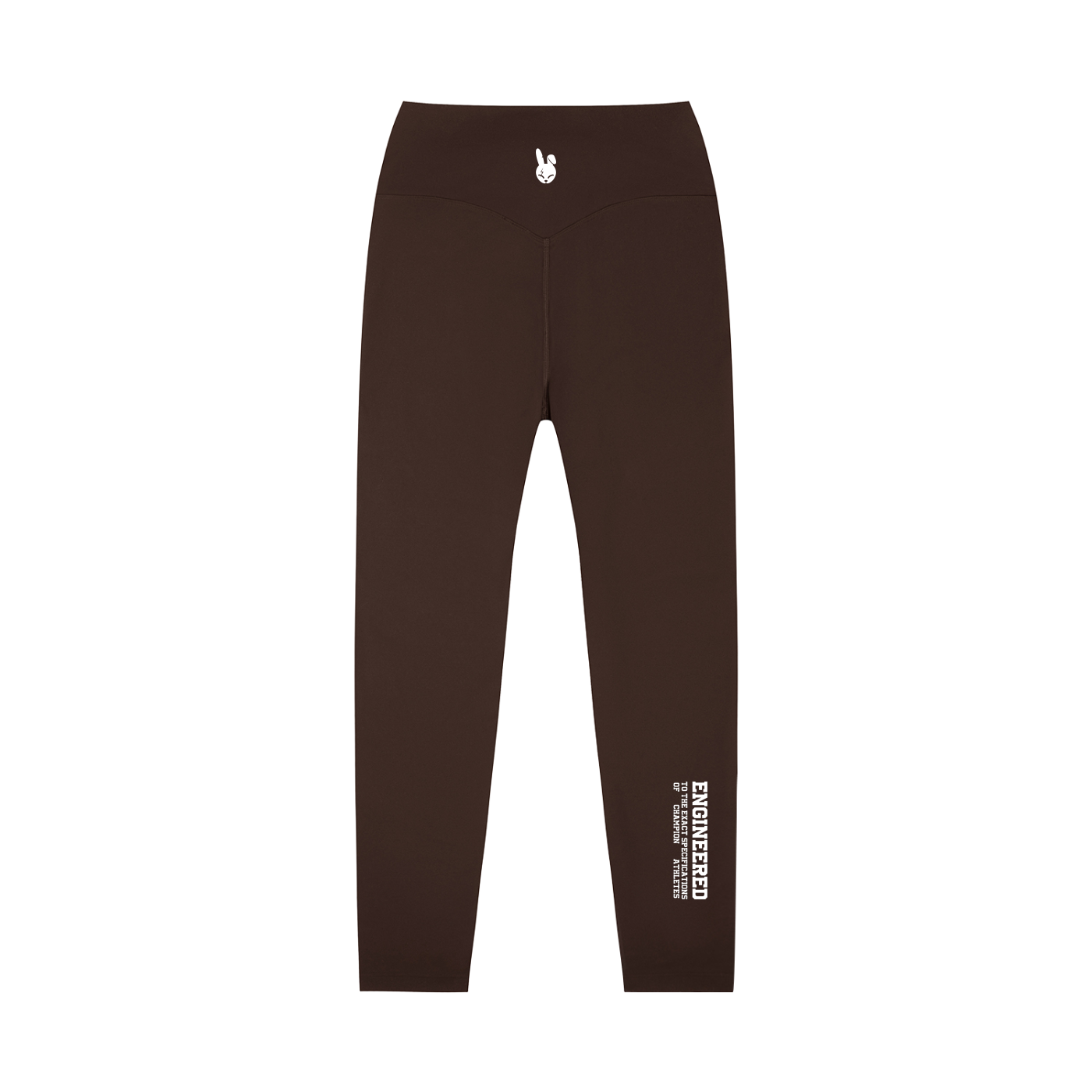 High-Waisted Yoga Leggings - LIGHT LOGO