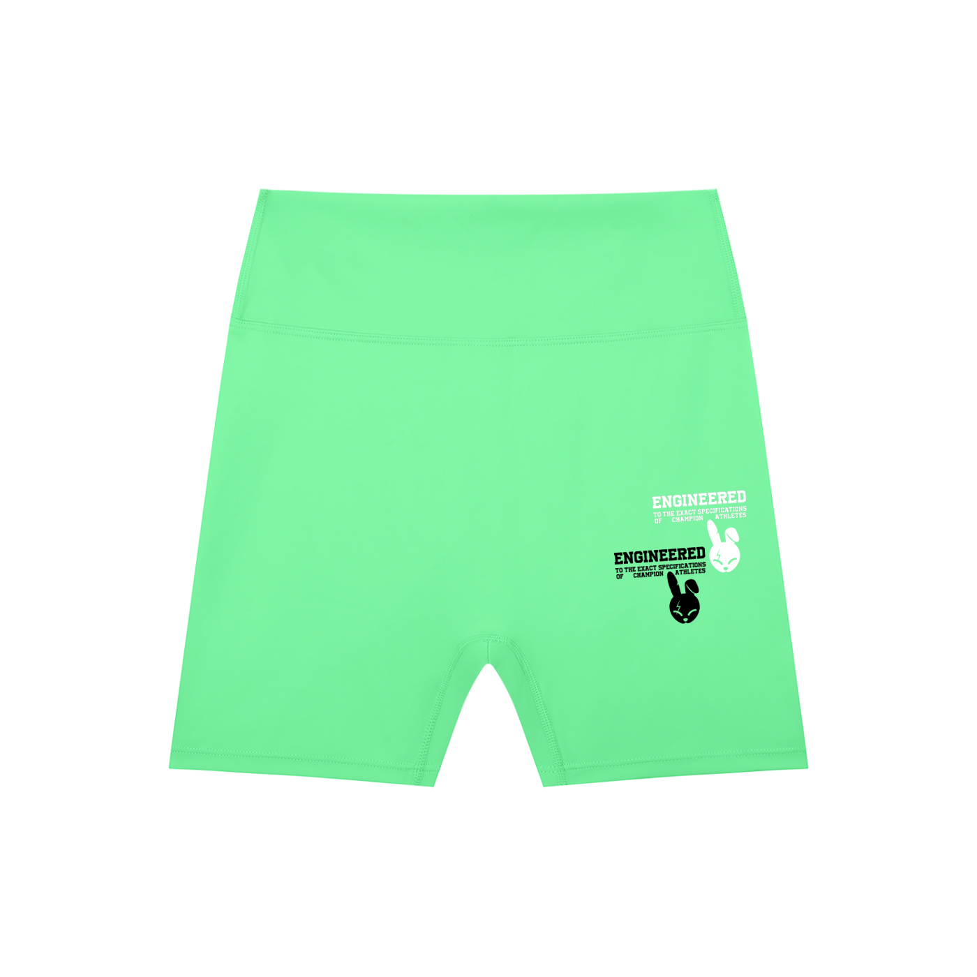 High-Waisted Blend Biker Shorts - V2