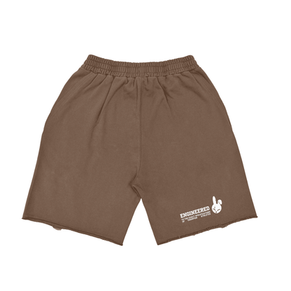 Vintage Washed Tiger Stripes Short Pants