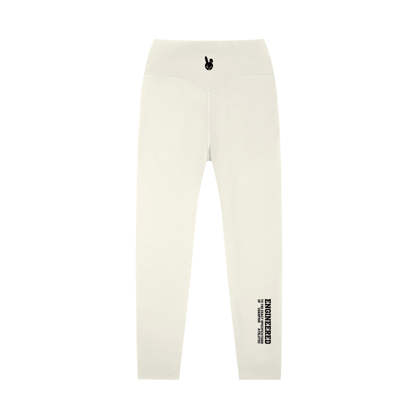 High-Waisted Yoga Leggings - DARK LOGO