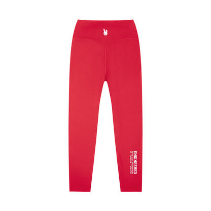 High-Waisted Yoga Leggings - LIGHT LOGO