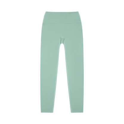 High-Waisted Yoga Leggings - DARK LOGO