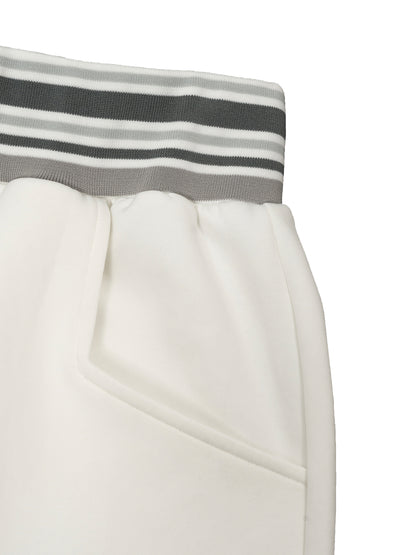 KARATE KID V1 - Striped Waist Wide Leg Pants