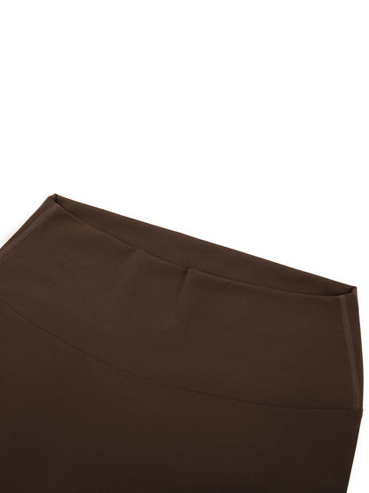 High-Waisted Yoga Leggings - DARK LOGO